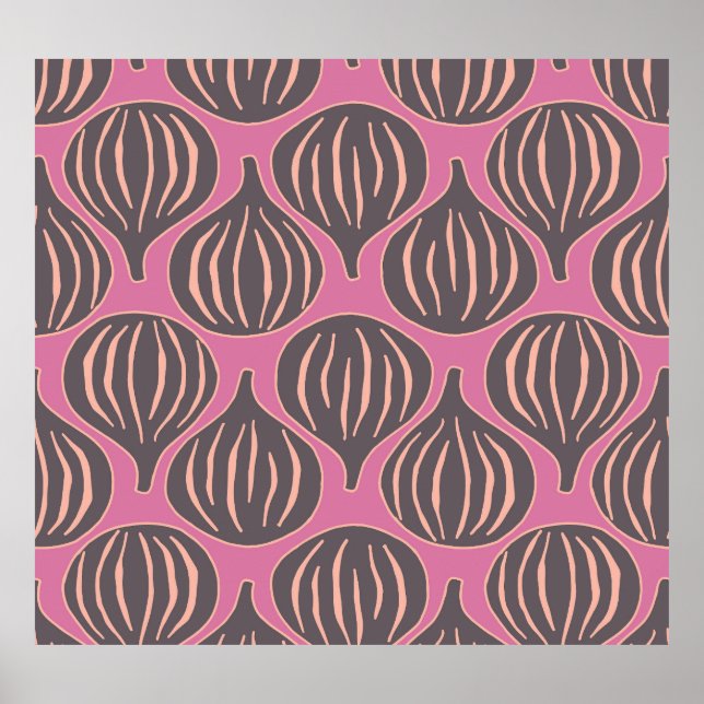 Fig Fantasy: Vintage Holiday Seamless Poster (Front)