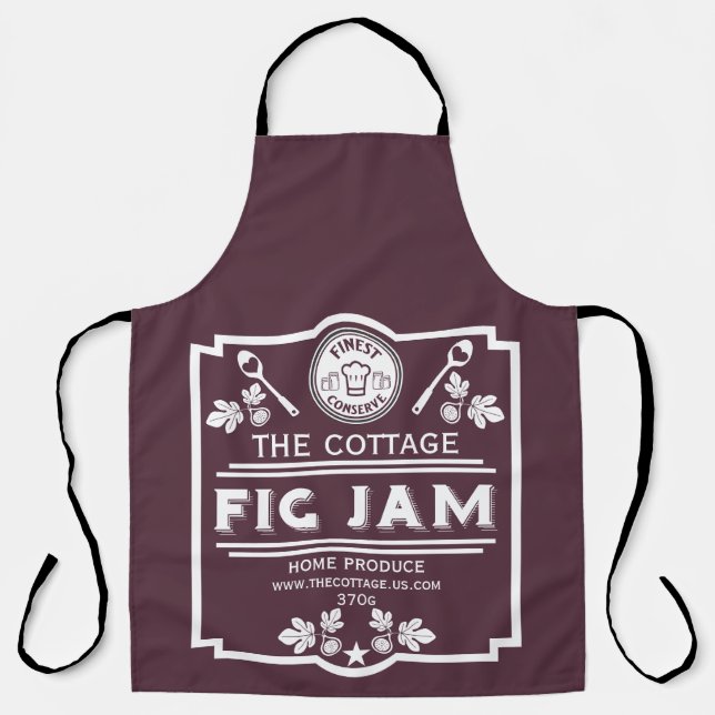 Fig Jam Seller Apron (Front)