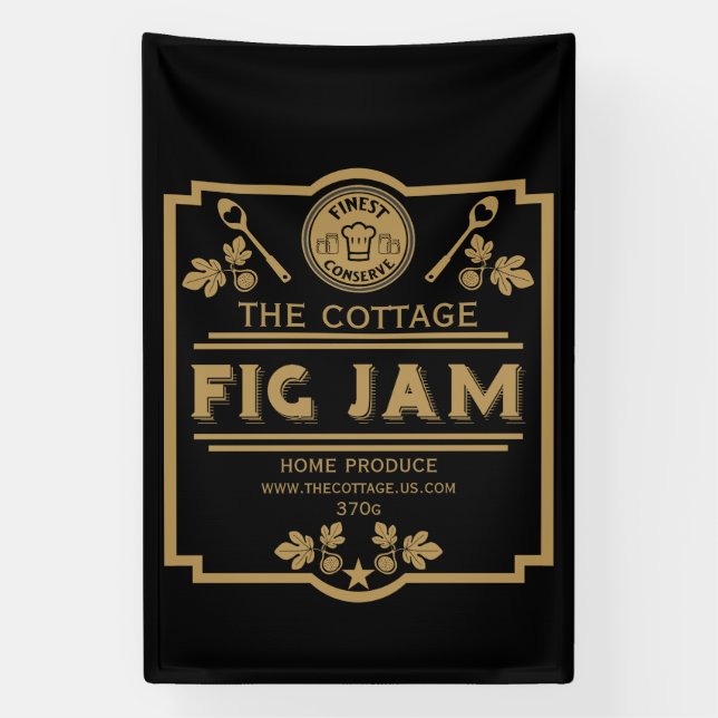 Fig Jam Seller Banner (Vertical)