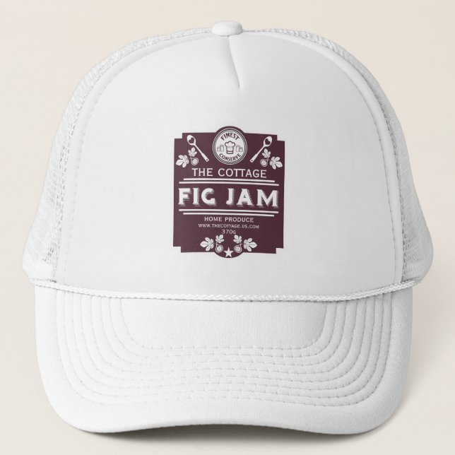 Fig Jam Seller Trucker Hat (Front)