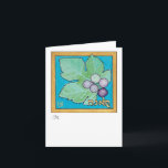 Fig, one of the seven species of Israel Card<br><div class="desc">This is one of the shivat minim,  or seven species of fruits of Israel mentioned in Deuteronomy  8:8</div>