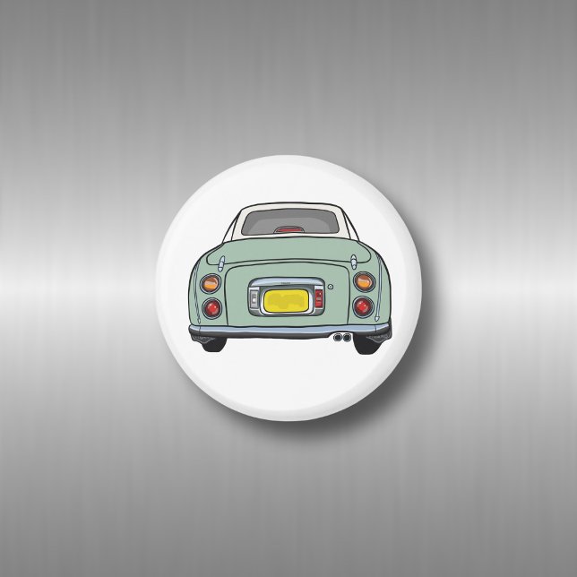 Figarations Cute Emerald Green Figaro Magnet (Fun figgy magnet just for you. Handy for checking for rust on your figaro car)