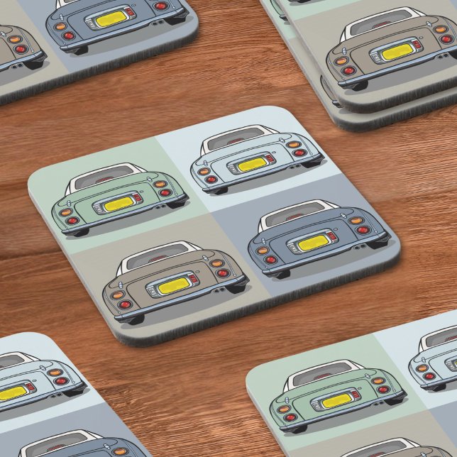 Figarations Cute Figaro Car Set of 6 Coasters (Set of 6 coaster for the figaro fan. Featuring all the original figarations)