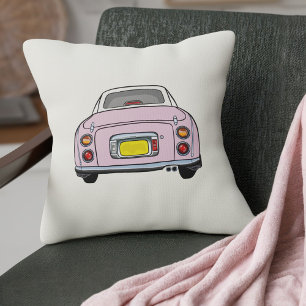 Figarations Cute Pale Pink Figaro Car Cream Cushion