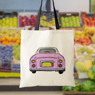 Figarations Cute Pink Figaro Car Tote Bag