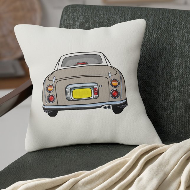Figarations Cute Topaz Mist Figaro Car Cream Cushion (A cute topaz mist figgy pillow for your car or your home)