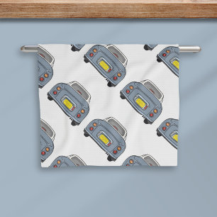 Figarations Figaro Car Lapis Grey Kitchen Towel
