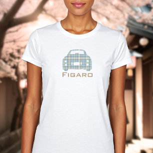 Figarations Figaro McFig Tartan Car T-Shirt
