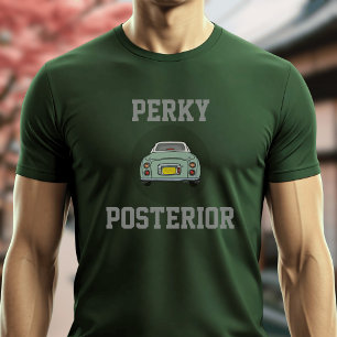 Figarations Green Figaro Car Funny Perky Posterior T-Shirt
