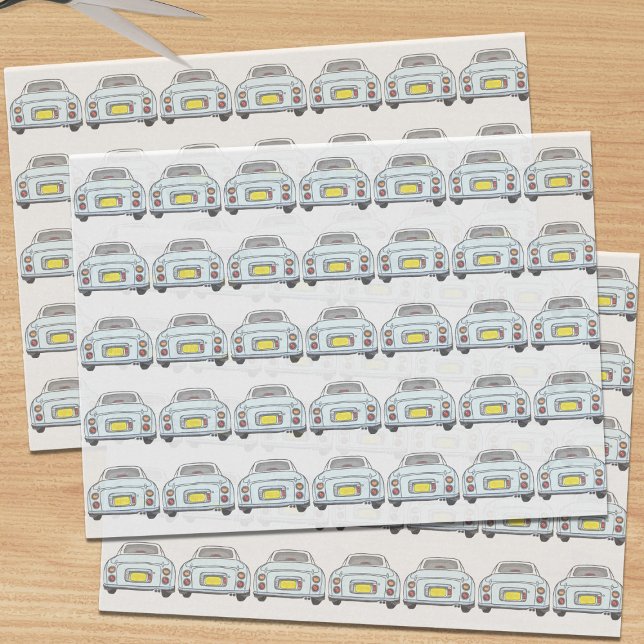 Figarations Pale Aqua Figaro Car Tissue Paper (Pale Aqua Figaro Car Tissue Paper just for you)