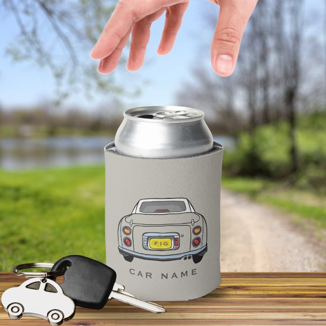Figarations Topaz Mist Figaro Car Name Can Cooler (Add your initials and figaro car name. Perfect can cooler for the topaz mist figaro owner)