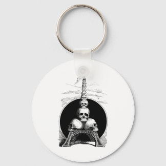 Figaro. An Eiffel Tower for the Cemetery Key Ring