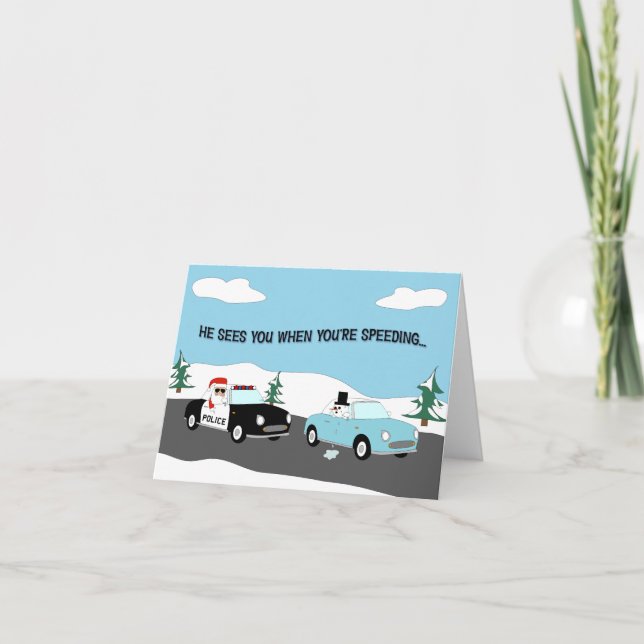 Figaro Holiday Card (Front)