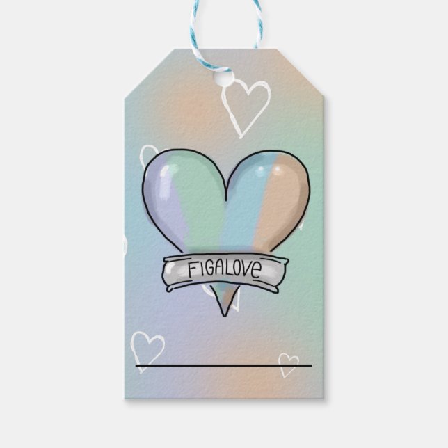 Figaro lover gift label (Front)