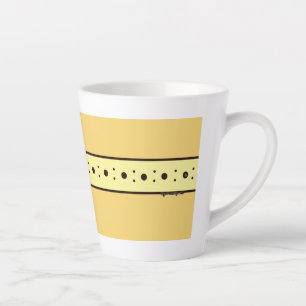 Figdewdrop Relax Cup Gold Acorn small Latte Mug