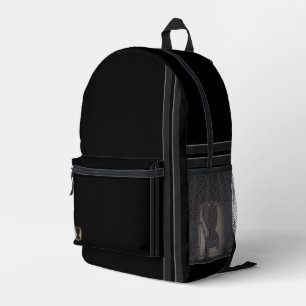 figdewdrops Blinky the Bat Black Backpack