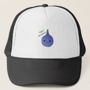 Figgin Awesome Cute Kawaii Fig Trucker Hat