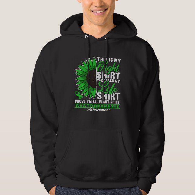 Figh I Digestive Tract Paralysis I Gastroparesis Hoodie (Front)