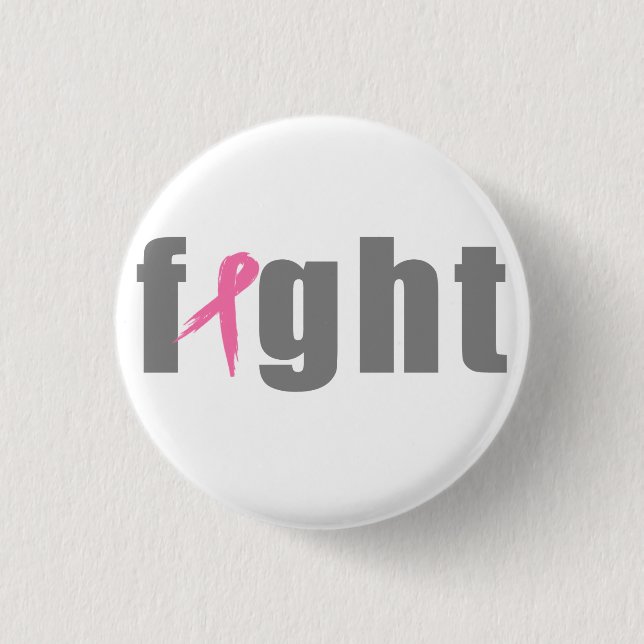 Fight 3 Cm Round Badge (Front)