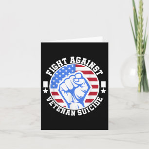 Fight Against Veteran Suicide Awareness Day _1 Card