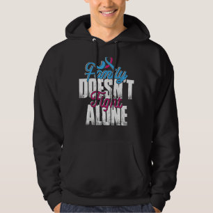 Fight Alone Pregnancy Infant Loss Awareness Suppor Hoodie