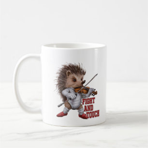 fight and touch coffee mug