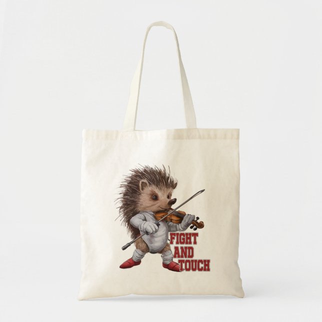 fight and touch tote bag (Front)