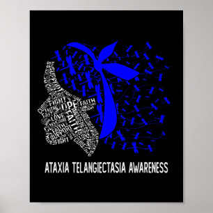 Fight Ataxia Telangiectasia Awareness Poster