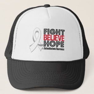 Fight Believe Hope - Retinoblastoma Trucker Hat