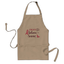 Fight Believe Survive Cancer Apron