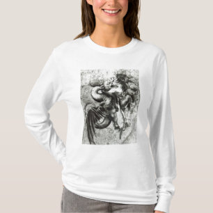 Fight between a Dragon and a Lion T-Shirt