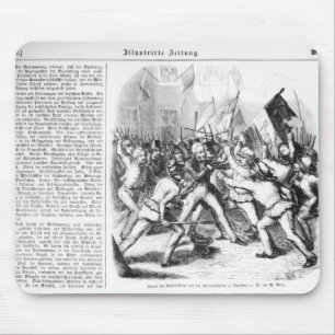 Fight between the Republicans & Parliament Mouse Pad