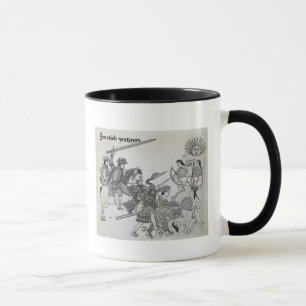 Fight between the Spanish and the Aztecs Mug