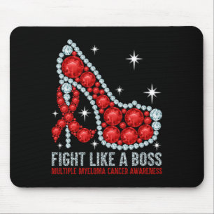 Fight Blood Cancer Like A Boss Multiple Myeloma Aw Mouse Pad
