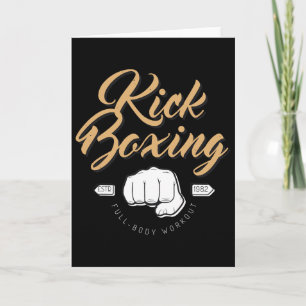 Fight Boxing Kickboxing Card