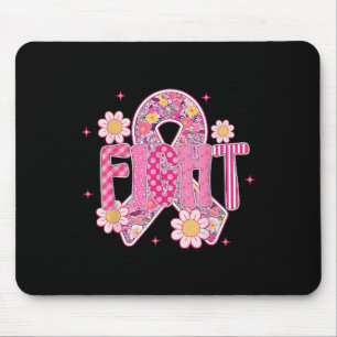 Fight Breast Cancer Awareness Cancer Survivor Mouse Pad