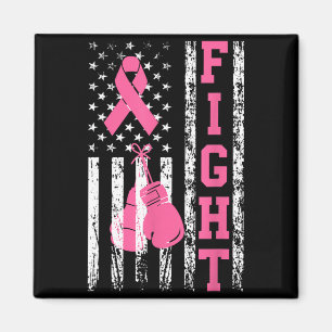 Fight Breast Cancer Awareness Survivor Support Magnet
