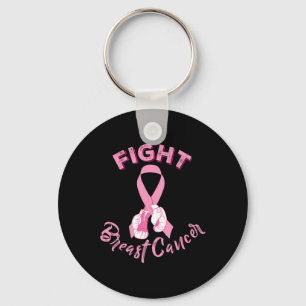 Fight Breast Cancer Boxing Gloves Breast Cancer Aw Key Ring