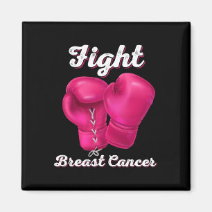Fight Breast Cancer Boxing Gloves Breast Cancer Aw Magnet