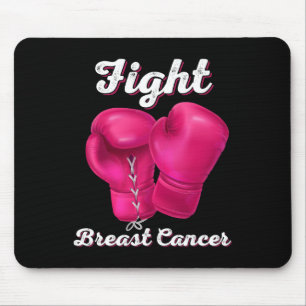 Fight Breast Cancer Boxing Gloves Breast Cancer Aw Mouse Pad