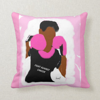 Fight Breast Cancer    Throw Pillow, 20x20 Cushion
