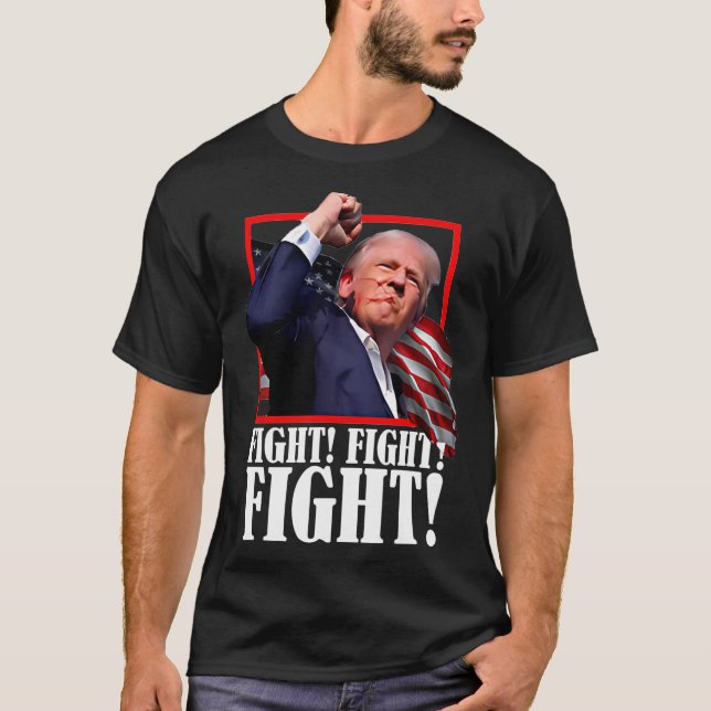 Fight Butler Pennsylvania Trump Rally Today Trump  T-Shirt (Front)