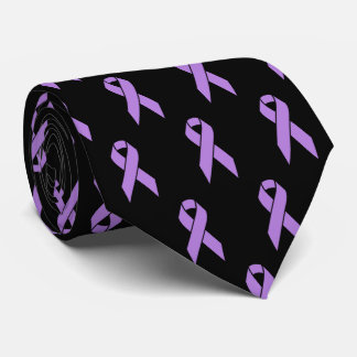 Fight Cancer Awareness Support Ribbon Tie