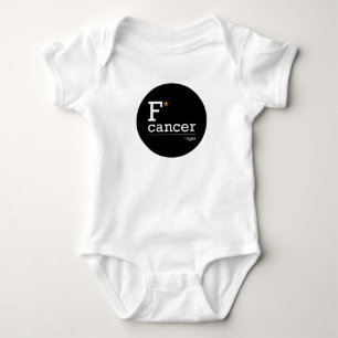fight cancer babies one-piece baby bodysuit