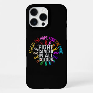 Fight Cancer in All and Every Colour - Ribbons Flo iPhone 16 Pro Max Case