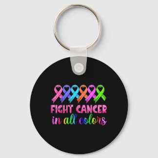 Fight Cancer in Breast Cancer Awareness Key Ring