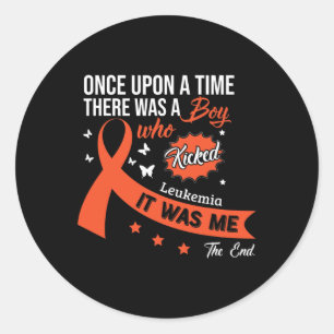 Fight Cancer Ribbon 11 Classic Round Sticker