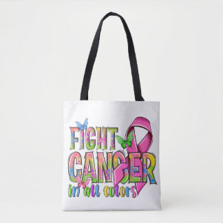 Fight Cancer Tote Bag