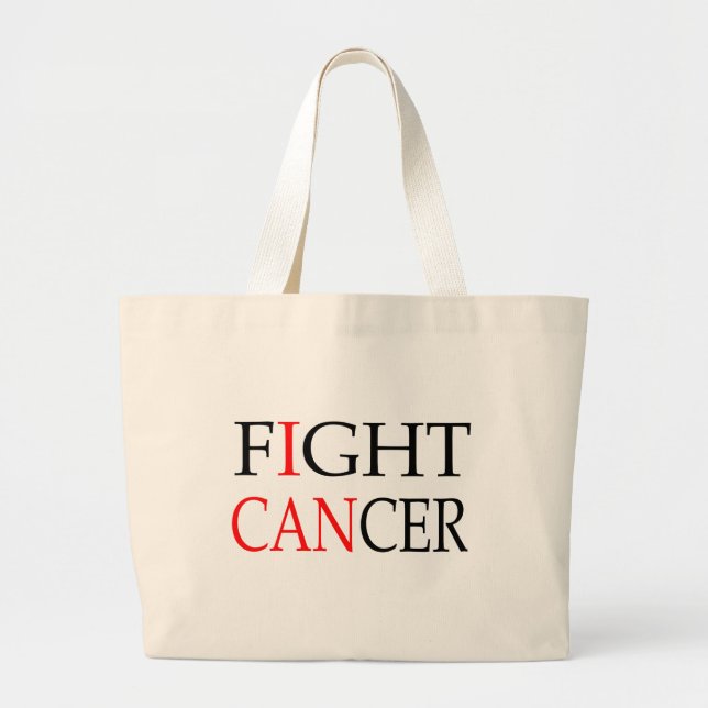 Fight Cancer tote I Can (Front)