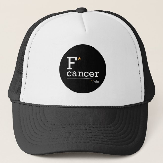 fight cancer trucker hat (Front)